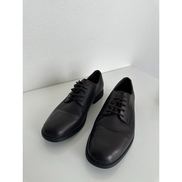 CAMPER Truman Oxford Dark Brown Laces Round Toe Formal Wedding Men\'s EU 40 US 7 main image 2